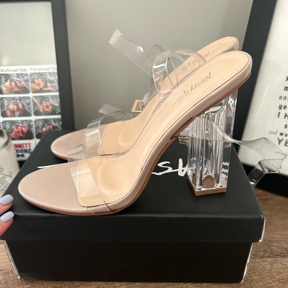 Clear Heels - Picture 1 of 5